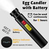 Picture of Magicfly Rechargeable Wireless Egg Candler Tester for Monitoring Eggs Development, Bright Cool LED Light Candling Lamp