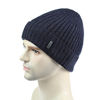 Picture of Connectyle Outdoor Classic Bassic Men 's Warm Winter Hats Thick Knit Long Cuff Beanie Cap with Lining, 55 60cm, Navy Blue