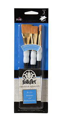 Picture of FolkArt Soft Grip Wash Brush Set