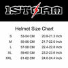 Picture of 1Storm Motorcycle Bike Full FACE Helmet Mechanic Skull - Tinted Visor Orange