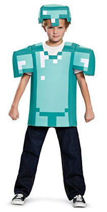 Picture of Armor Classic Minecraft Costume, Blue, Small (4-6)