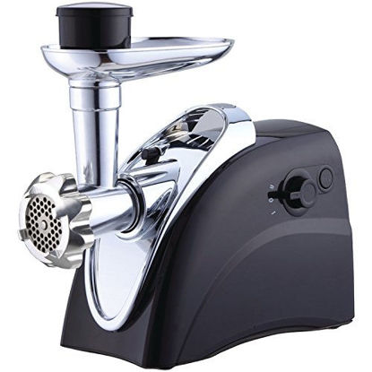 Picture of Brentwood Boss Easy to Use Grinder, Sausage Stuffer, Black