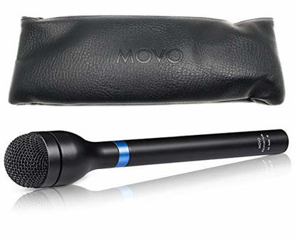 Picture of Movo HM-M2 Dynamic Omnidirectional Handheld Interview Microphone with 3-Pin XLR Connector
