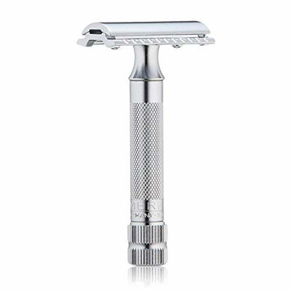 Picture of Merkur Mk34c Double Edge Razor with Heavy Duty Short Handle