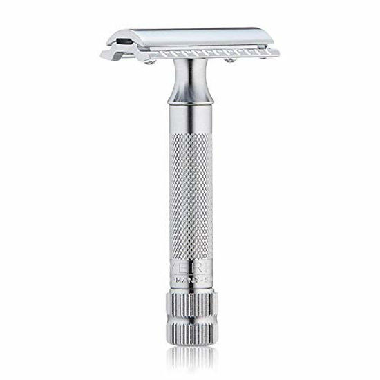Picture of Merkur Mk34c Double Edge Razor with Heavy Duty Short Handle
