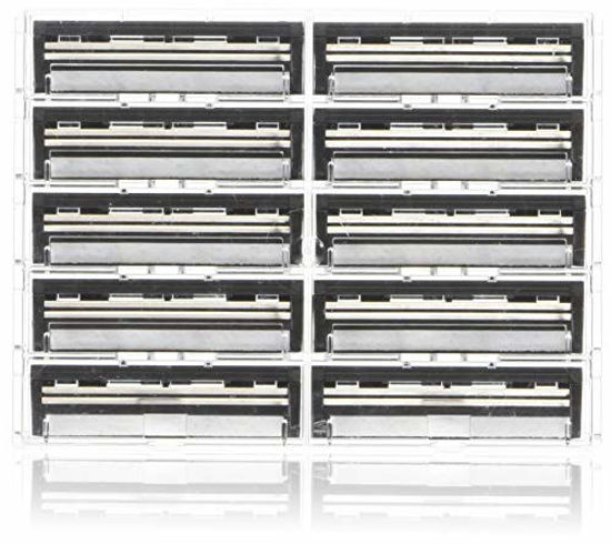 Picture of 100 Personna Twin 2 ( TWIN II ) Razor blades - Compatible with GIllette's Trac 2 Razor system