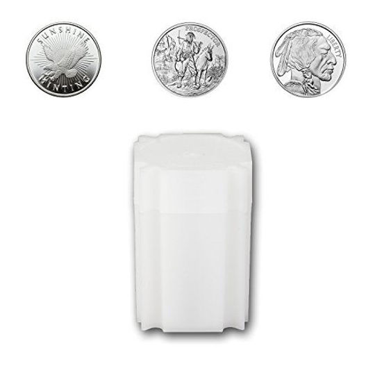 Picture of CoinSafe Medallion Tube - Each Tube Holds 20ea 39mm 1-Oz Silver & Copper Rounds