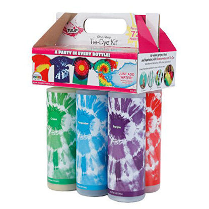 Picture of Tulip X-Large Block Party Tie Dye Kit - (6) 16oz Squeeze Bottles