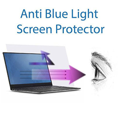 Picture of Anti Blue Light Screen Protector (3 Pack) for 13.3 Inches Laptop. Filter Out Blue Light That Relieve Computer Eye Strain and Help You Sleep Better