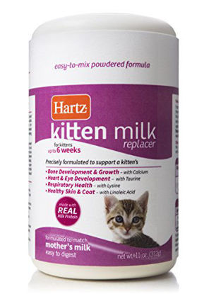 Picture of Hartz Powdered Kitten Milk Replacer Formula - 11Oz