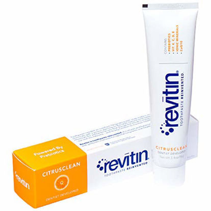 Picture of Revitin Natural Prebiotic Oral Care Toothpaste - 3.4oz - 1 tube 1 pack