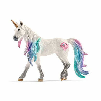 Picture of Schleich bayala Animal Figurine, Unicorn Toys for Girls and Boys 5-12 years old, Sea Unicorn Mare