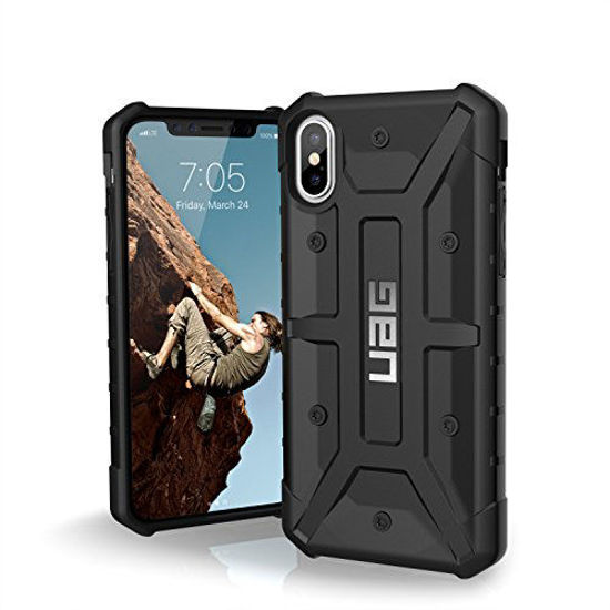 Picture of URBAN ARMOR GEAR UAG iPhone Xs/X [5.8-inch Screen] Pathfinder Feather-Light Rugged [Black] Military Drop Tested iPhone Case