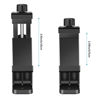 Picture of Neewer Smartphone Holder Vertical Bracket with 1/4-inch Tripod Mount - Phone Clip Tripod Adapter Compatible with iPhone 12/11 Pro Max/X/XR, Galaxy S20+/S20, Huawei P40 Pro and Other Phones (Black)
