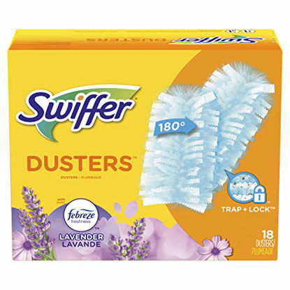 Picture of Swiffer 180 Dusters, Multi Surface Refills with Febreze Lavender, 18 Count