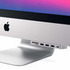 Picture of Satechi Aluminum Type-C Clamp Hub Pro with USB-C Data Port, 3 USB 3.0, Micro/SD Card Reader - Compatible with 2019/2017 iMac and iMac Pro (Silver)