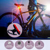 Picture of APREMONT Bike Headlight and Rear Bike Light Set - USB Led Rechargeable Bike Lights Front and Back - Super Bright Bike Light Set - Waterproof - Flashing - Suit Road Cycling and etc
