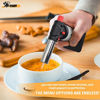 Picture of Kitchen Torch, blow torch - Refillable Butane Torch With Safety Lock & Adjustable Flame + Fuel gauge - Culinary Torch, Creme Brûlée Torch for Cooking Food, Baking, BBQ + FREE E-book, Fuel Not Included