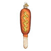 Picture of Old World Christmas Corn Dog Ballpark Foods Glass Blown Ornaments for Christmas Tree