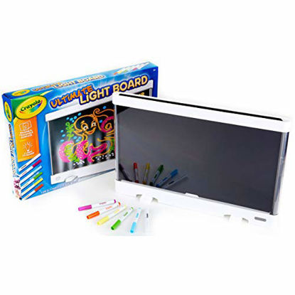 Picture of Crayola Ultimate Light Board Drawing Tablet, Gift for Kids, Ages 6, 7, 8, 9