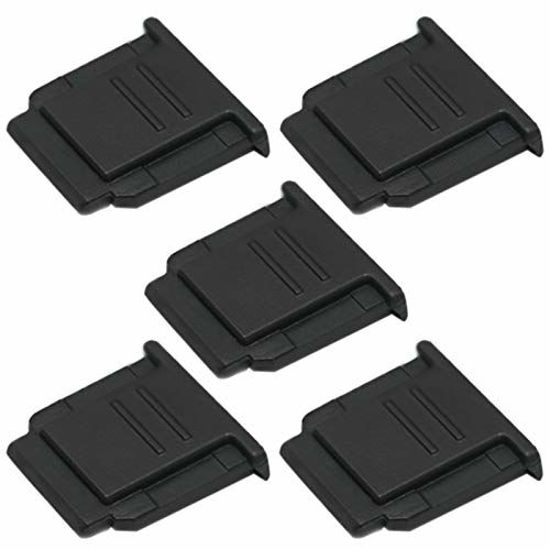Picture of VKO Hot Shoe Cover, Hot Shoe Cap, Hot Shoe Protector Compatible with Sony A6100 A6600 A7III A6500 A6400 A6300 A6000 A77II A7II A7RII A7RIII A7RIV A7SII A99II RX10II RX100II Replaces FA-SHC1M(5-Pack)
