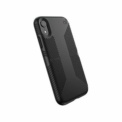 Picture of Speck Products Presidio Grip iPhone XR Case, Black/Black