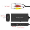 Picture of HDMI to AV Converter HDMI to Video Audio Adapter Supports PAL/NTSC Compatible for Roku Streaming Stick, Fire Stick, Apple TV, DVD, Blu-ray Player, HD Box ect (HDMI to RCA Converter)