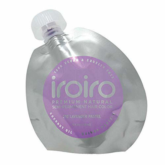 Picture of IROIRO 210 Pastel Lavender Premium Natural Semi Permanent Hair Color