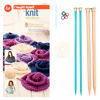 Picture of Boye Yarn Knitting for Beginners Kit, 9 Patterns