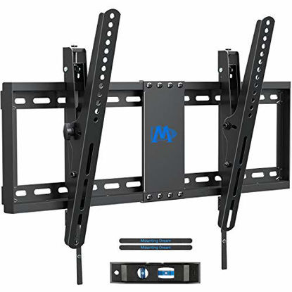 Picture of Mounting Dream TV Wall Mount, Low Profile TV Mount for Most 37-70 inch TVs up to 132lbs, Tilting TV Wall Mount with Max VESA 600x400mm, Fits 16", 18", 24" Studs, Easily Adjust Level after Installation