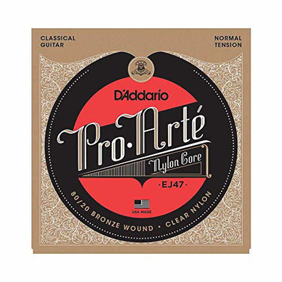Picture of D'Addario EJ47 80/20 Bronze Pro-Arte Nylon Classical Guitar Strings, Normal Tension