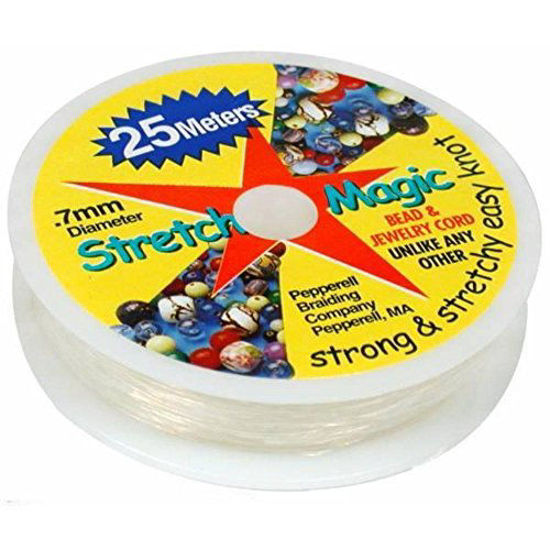 Picture of Stretch Magic Clear Bead Cord.7mm 25 meters (about 82ft)