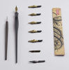 Picture of Speedball No. 5 Artists Pen Set - 2 Penholders w/ 6 Nibs, 3 Pen Tips