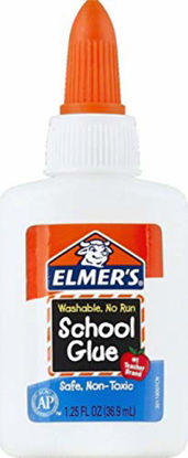 Picture of Elmer`s : Washable School Glue, 1.25 oz, Liquid -:- Sold as 2 Packs of - 1 - / - Total of 2 Each