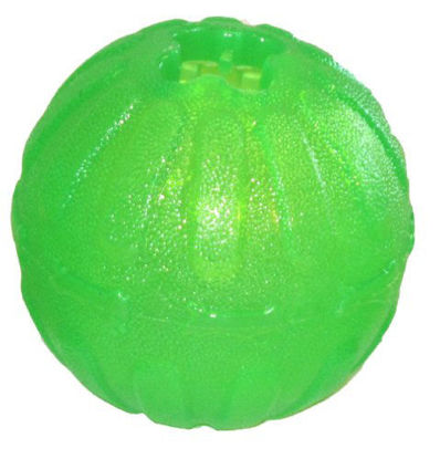 Picture of Starmark Treat Dispensing Chew Ball Tough Dog Toy, Medium/Large
