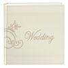 Picture of Pioneer Embroidered Scroll and Wedding Sewn Leatherette Cover Photo Album, Ivory