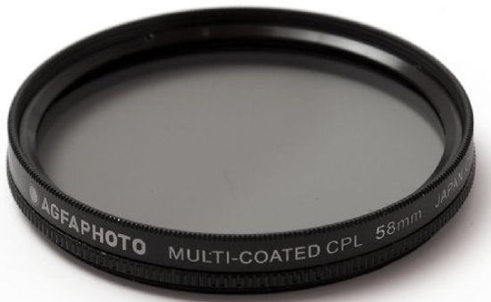 Picture of AGFA 58mm Multi-Coated Circular Polarizing (CPL) Filter