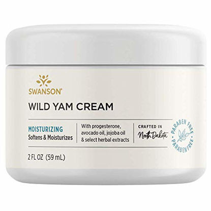 Picture of Swanson Wild Yam Cream 2 fl Ounce (59 ml) Cream