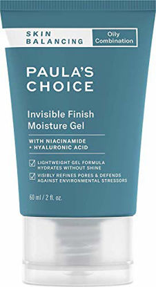 Picture of Paula's Choice SKIN BALANCING Invisible Finish Gel Moisturizer with Niacinamide & Hyaluronic Acid, Large Pores & Oily Skin, 2 Ounce. PACKAGING MAY VARY.