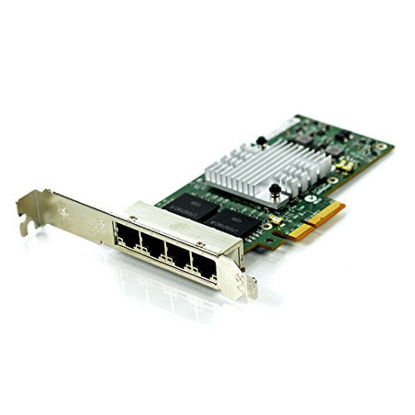 Picture of HP NC365T 593743-001 4 Port PCIe 1 Gbps Ethernet Adapter 593720-001