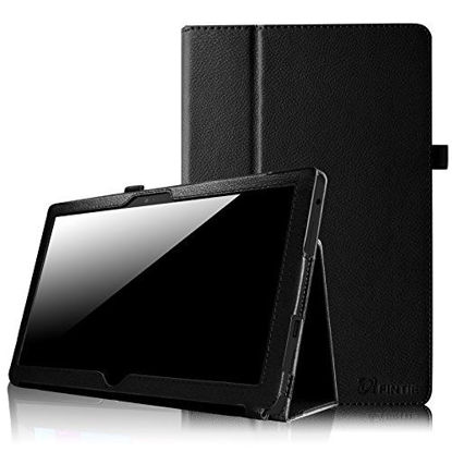 Picture of Fintie Folio Case for Microsoft Surface RT/Surface 2 10.6 inch Tablet Slim Fit with Stylus Holder (Does Not Fit Windows 8 Pro Version) - Black
