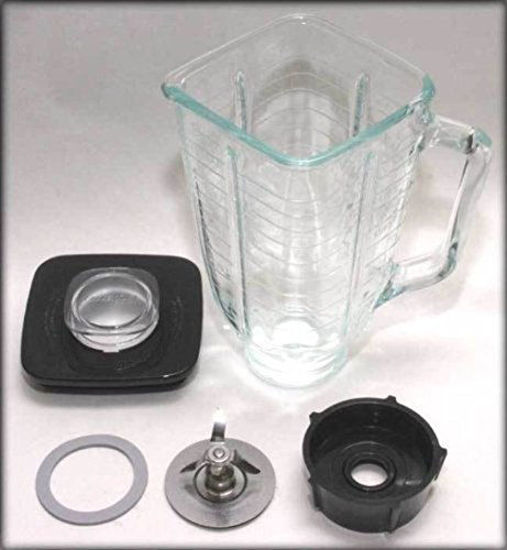 Picture of Brentwood P-OST722 Replacement Glass Jar Set, Oster Blender Compatible, 0.33 Gallon Capacity