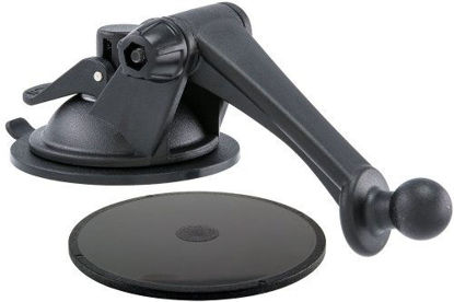 Picture of ARKON GN079WD Replacement Upgrade or Additional Windshield Dashboard Sticky Suction Mounting Pedestal with 3-Inch Arm for Garmin nuvi GPS