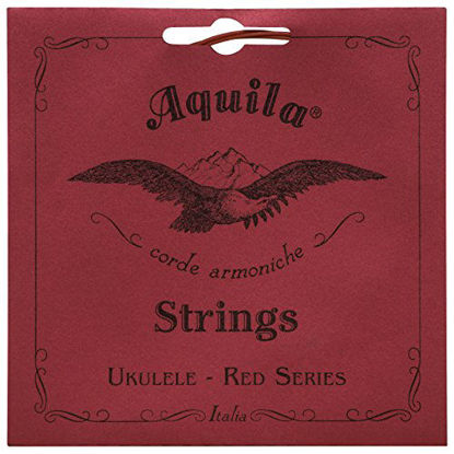 Picture of Aquila Red Series AQ-84 Soprano Ukulele Strings - Low G - 1 Set of 4