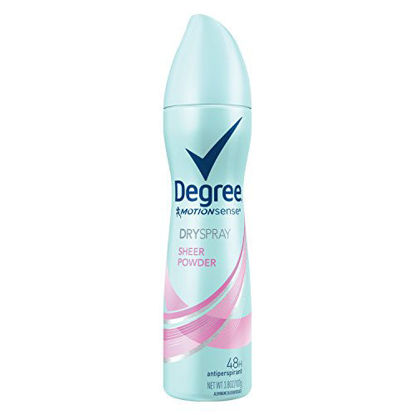 Picture of Degree Women Antiperspirant Deodorant Dry Spray, Sheer Powder, 3.8 oz
