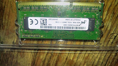 Picture of MICRON MT8KTF51264HZ-1G6E1 4GB DDR3L PC3-12800 CL11 512MBX64 512X8 1.35V 204P SODIMM