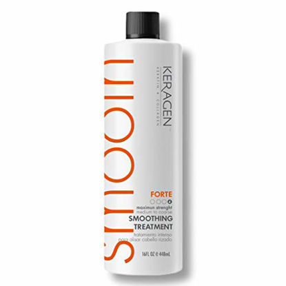 Picture of Keragen - Brazilian Keratin Hair Smoothing Treatment - Blowout Straightening System - Forte 16oz