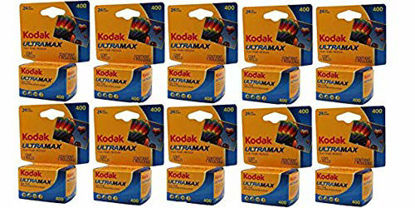 Picture of Kodak 10 Rolls GC 135-24 Max 400 Color Print 35mm Film ISO 400 (Pack of 10)