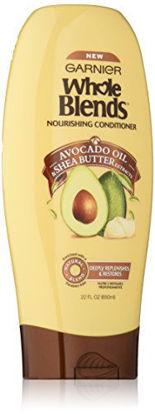 Picture of Garnier Whole Blends Conditioner with Avocado Oil & Shea Butter Extracts, 22 fl. oz.