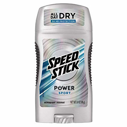 Picture of Speed Stick Power Antiperspirant Deodorant, Sport 3 oz (Pack of 6)